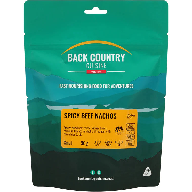 Back Country : Spicy Beef Nachos - Small Serve