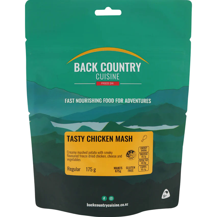 Back Country : Tasty Chicken Mash - Gluten Free - 2 Serve (Regular)