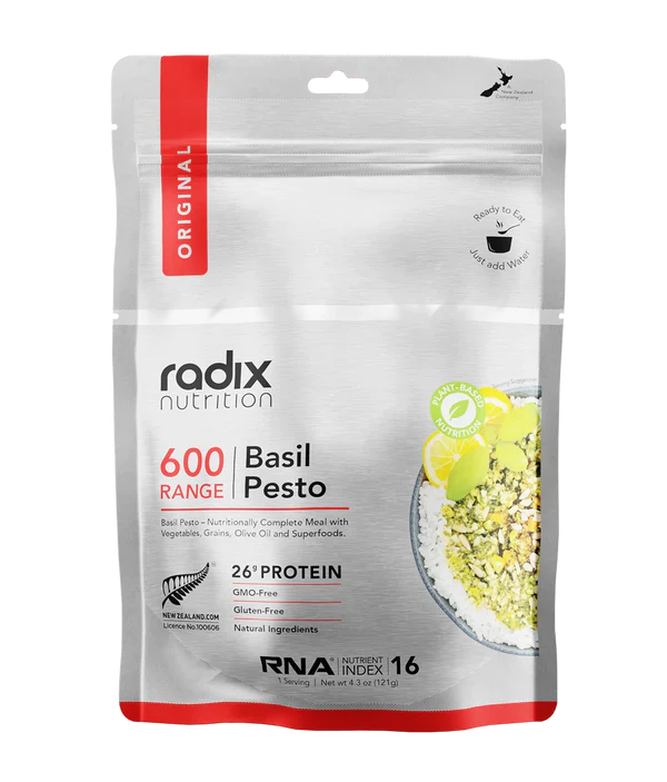 Radix Nutrition | Original | Basil Pesto | 600 Range | 1 Serve | v8.0