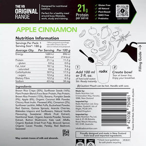 
                  
                    Radix Nutrition | Original Breakfast | V9 | Apple Cinnamon
                  
                