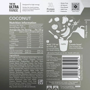 
                  
                    Radix Nutrition | Ultra Breakfast | V9 | Coconut
                  
                
