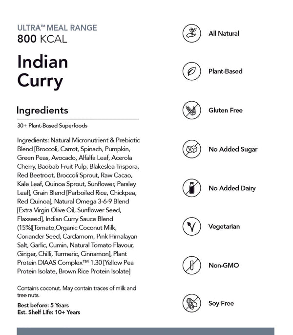 
                  
                    Radix Nutrition : Ultra | Indian Curry | 800 Range | 1 Serve |  v8.0
                  
                