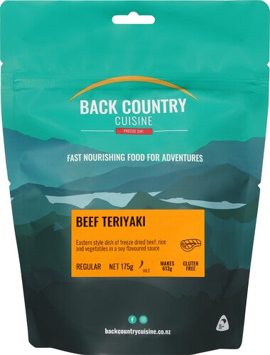 Back Country Cuisine : Beef Teriyaki - Gluten Free - 2 Serve (Regular)