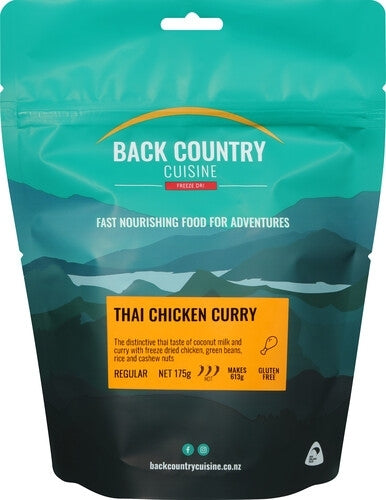 Back Country : Thai Chicken Curry - Gluten Free -2 Serve (Regular)