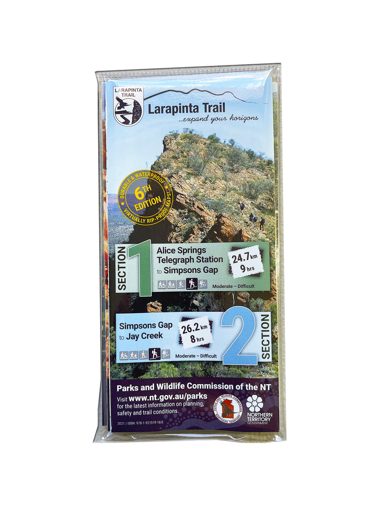 
                  
                    Larapinta Trail Maps - 2021 - 6th Edition - NT Parks and Wildlife
                  
                